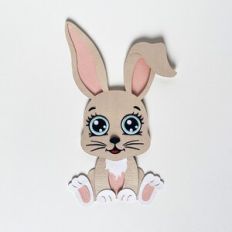 Paper baby bunny