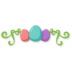 Easter egg flourish