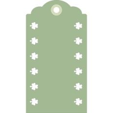Shamrock Border Tag