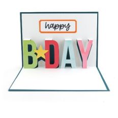 5X7 Pop Up Card Birthday