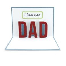 5X7 Pop Up Card Father's Day