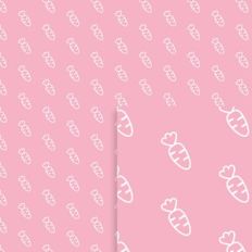 CUTE CARROT ROSA PATTERN