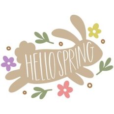 Hello Spring Bunny