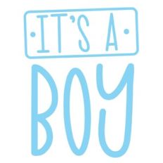 It's a boy