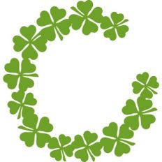 Lucky Clover Wreath
