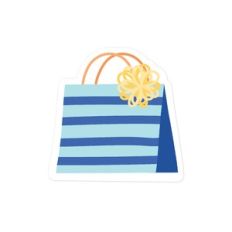 Blue Gift Bag