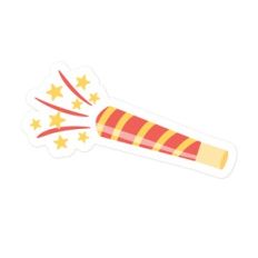 Red Celebration Horn