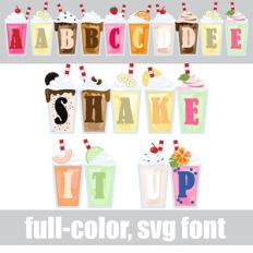 Shake It Up Color Font