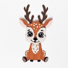 Paper baby deer