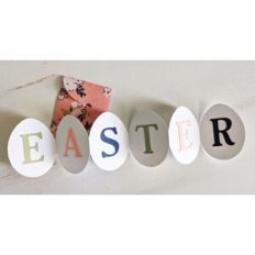 easter egg accordion card and envelope