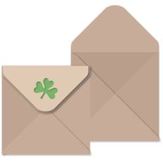 Env Shamrock Flap 5x5