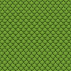 Green Scales Little Monster Party Pattern