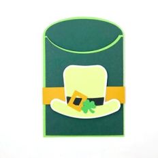 Leprechaun Hat Envelope Pocket Bag