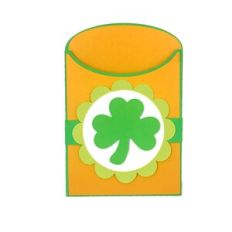 Shamrock Envelope Pocket Bag