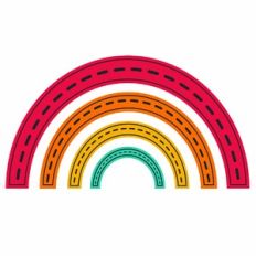 Tracing Shape Activity - Rainbow