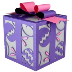 Easter Bunny Egg Inspection Filigree Box