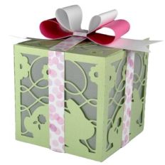 Easter Bunny Filigree Box