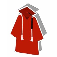 1 cord Graduation Card