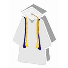 2 cord Graduation Card