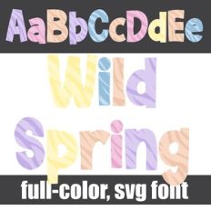 Wild Spring Color Font