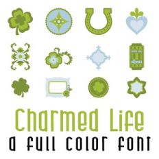 Charmed Life Full Color Font