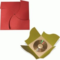 cd or card wrap curved sides