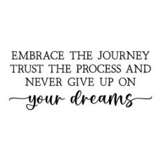 embrace the journey