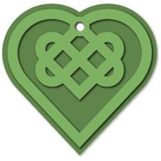 Heart Celtic Knot Ornament