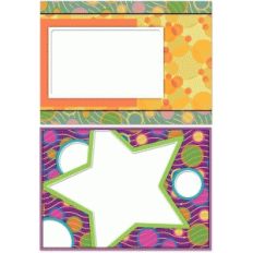 geometric album pages