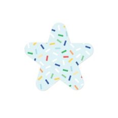 Blue Sprinkle Star