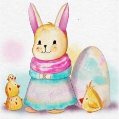 Cute Easter Mini Card Cover