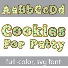 Cookies for Patty Color Font
