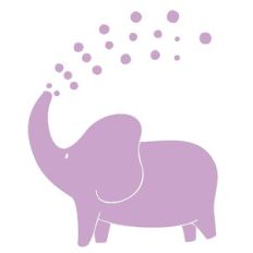 Baby shower elephant