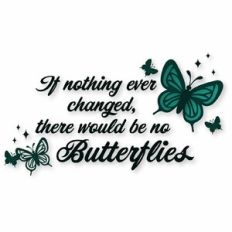 Butterfly change phrase