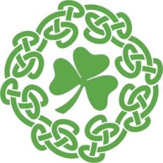 celtic shamrock circle