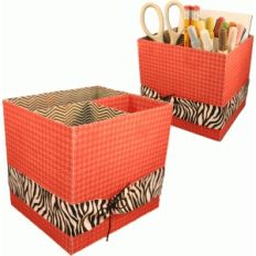 3d stationary and book holder organizer box