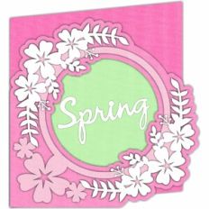 spring flowers card