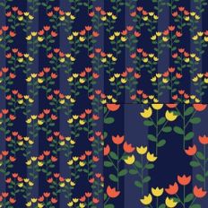 tulip pattern