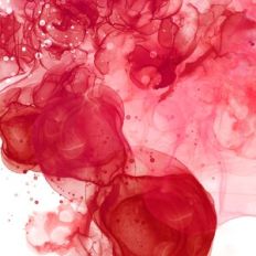 Red Alcohol Ink Background Pattern