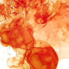 Orange Alcohol Ink Background Pattern
