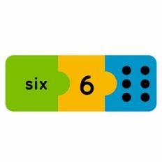Number Puzzle Game Activity - Six