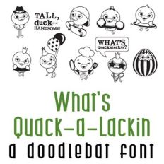 What's Quack-A-Lackin Doodlebat