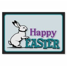 Happy Easter bunny card