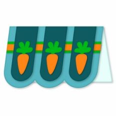 carrot trio card