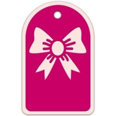 Ribbon Bow Gift Tag