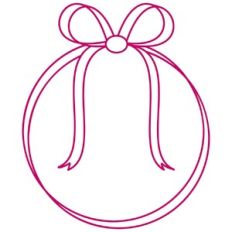 Ribbon Bow Frame