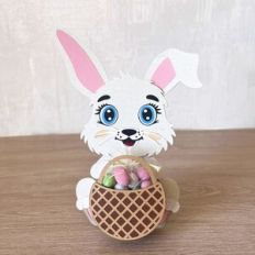 Bunny with a basket