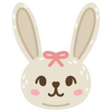 Girl Bunny with Bow