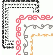 doodle border rectangle