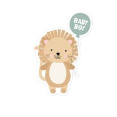 Lion With Balloon